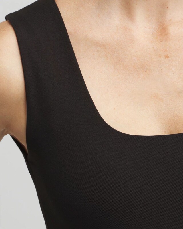 Contour Cotton™ Square Neck Tank - image 4